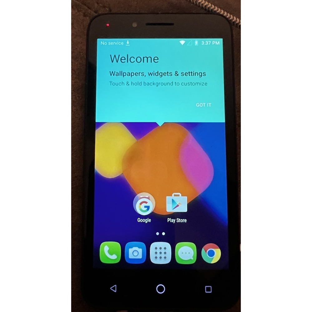 Alcatel Onetouch Conquest 7046T (Unknown carrier) - 8 GB Black #469